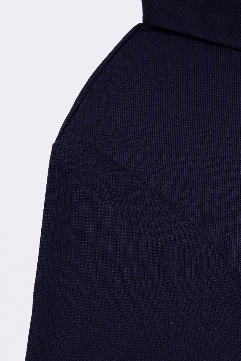 S&C Pique Cotton Polo - Navy