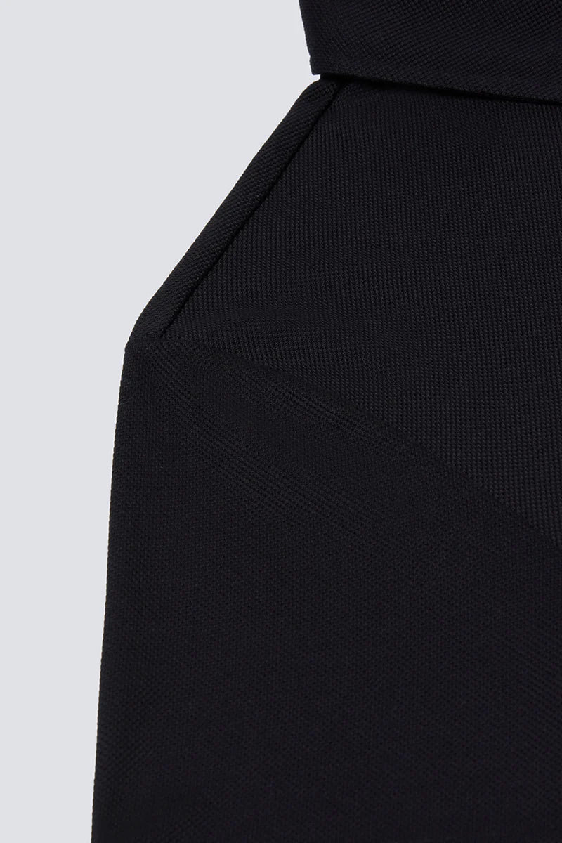 S&C Pique Cotton Polo - Black