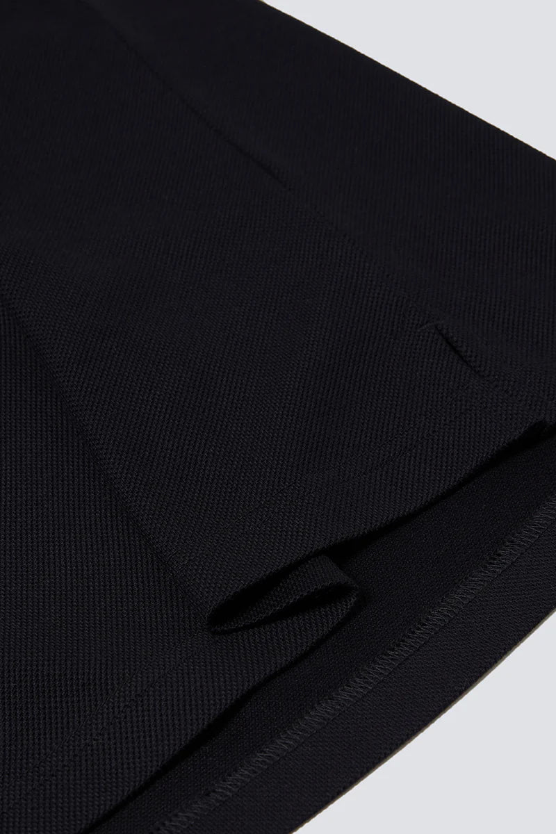 S&C Pique Cotton Polo - Black