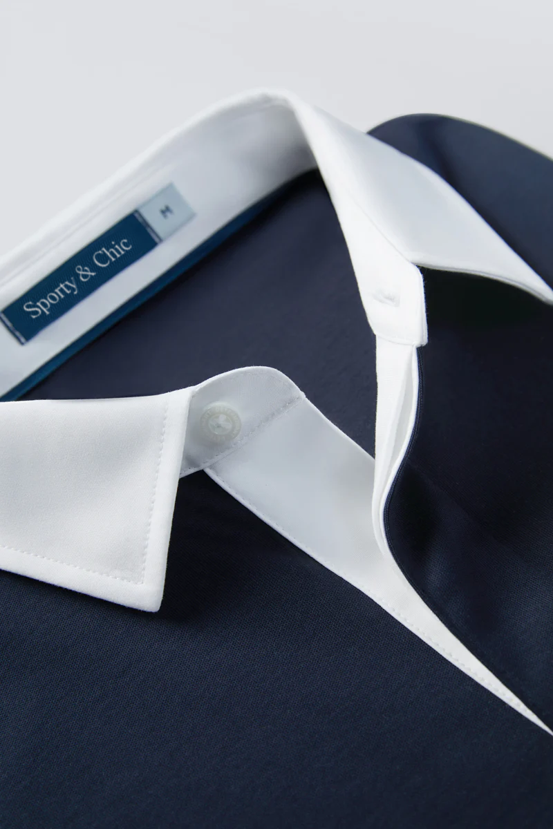 La Vita Lenta Rugby Polo - Dark Navy