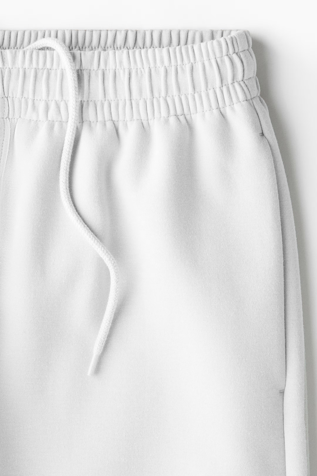 S&C 100% Cotton Mid-weight Short - White