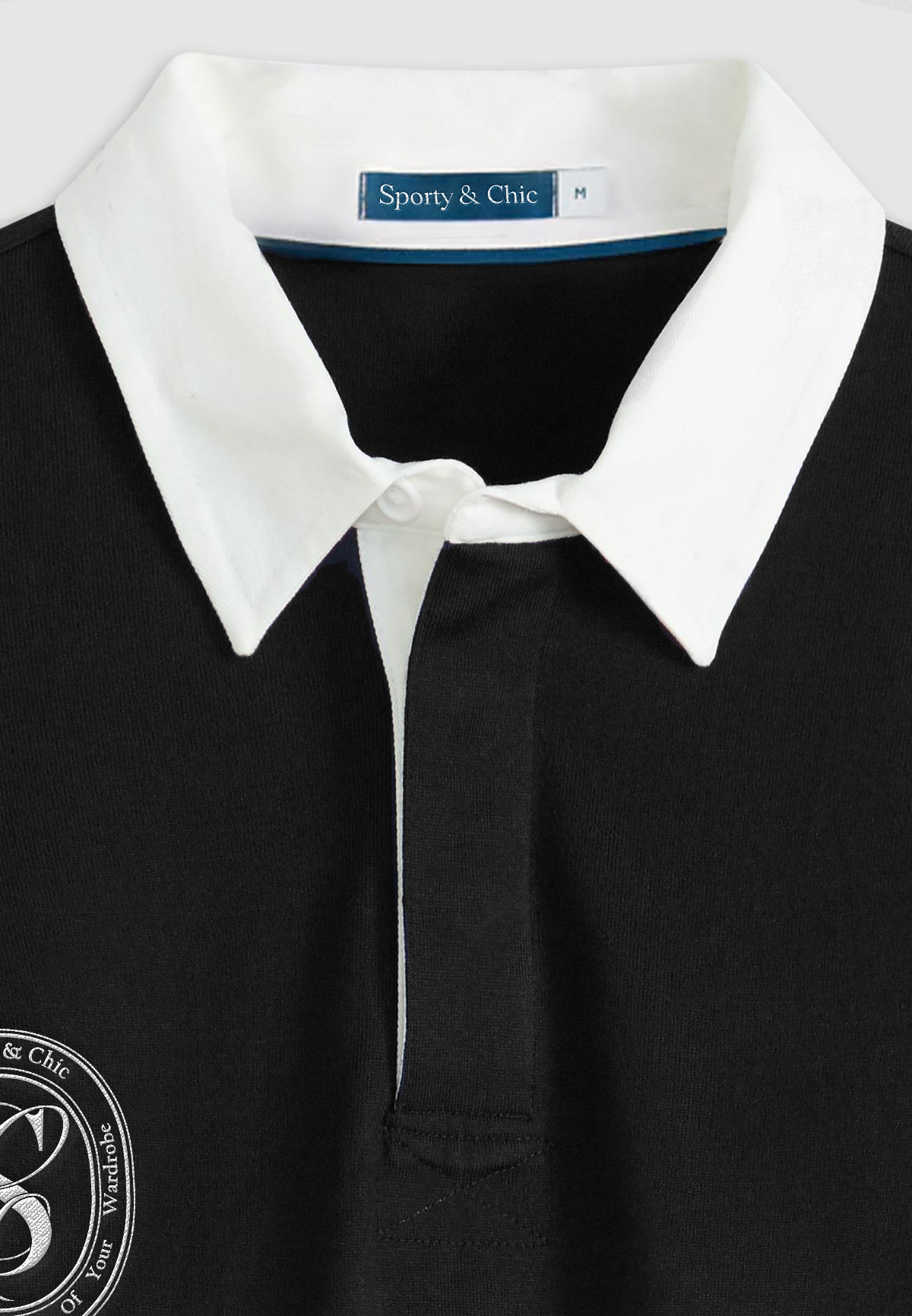 La Vita Lenta Rugby Polo - Black