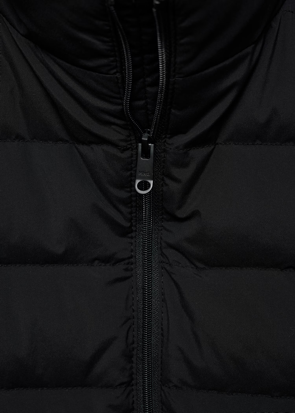 S&C Mens Puffer Vest - Black