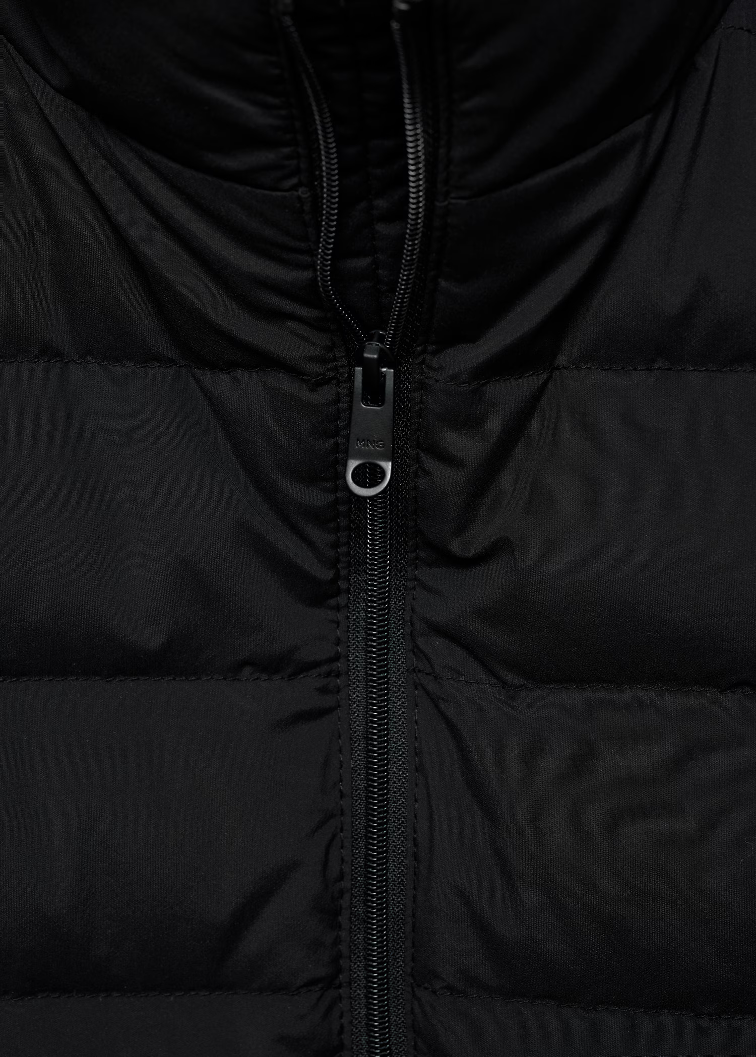 S&C Mens Puffer Vest - Black