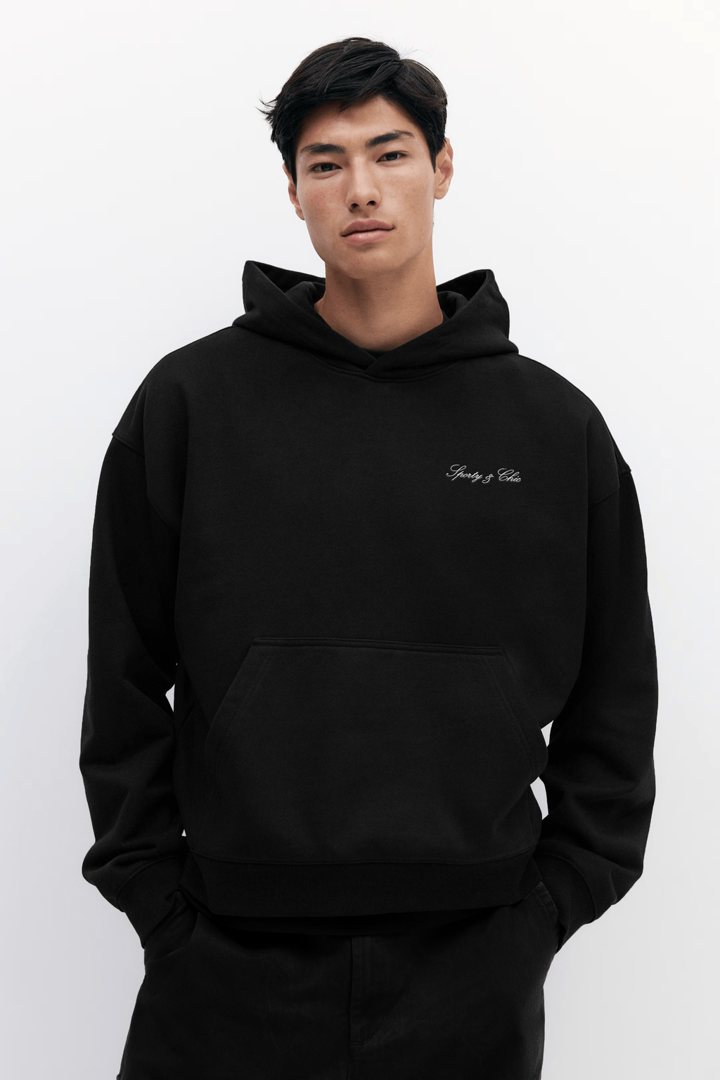 La Vita Lenta French Terry Hoodie - Black