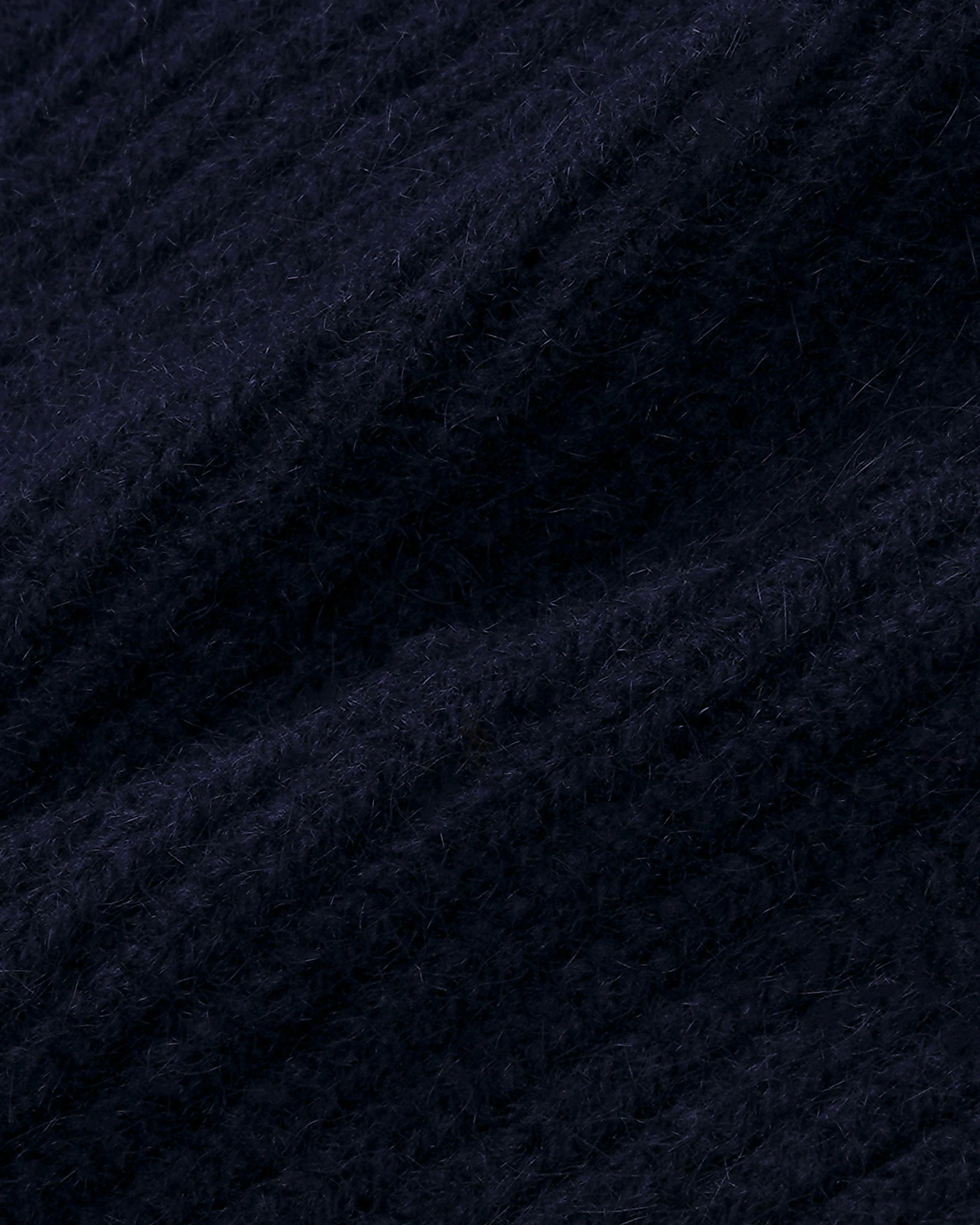 S&C Cashmere Wool Beanie - Navy