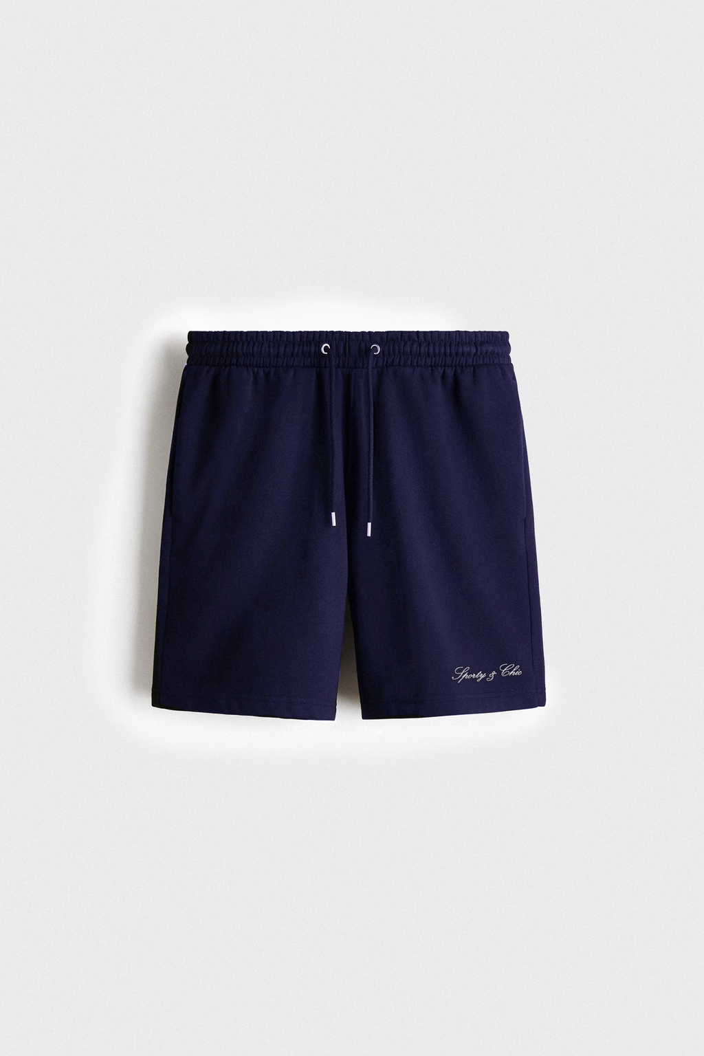 S&C 100% Cotton Mid-weight Short - Navy
