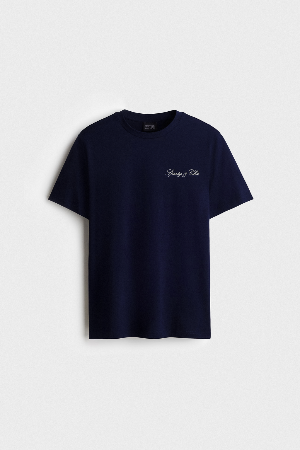 100% cotton medium weight T-shirt - Dark Navy