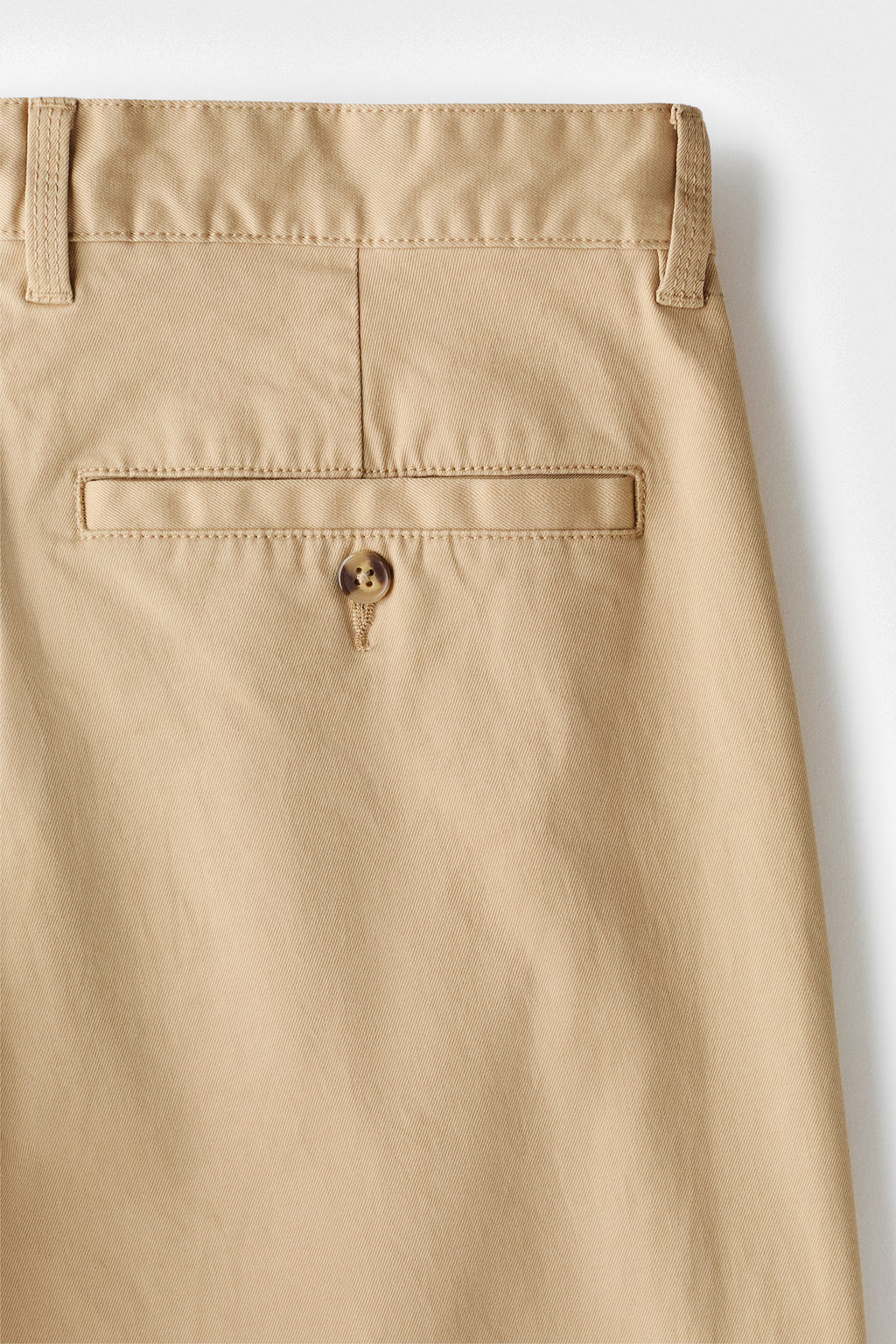 S&C Medium Weight Cotton Chinos Pants - Khaki