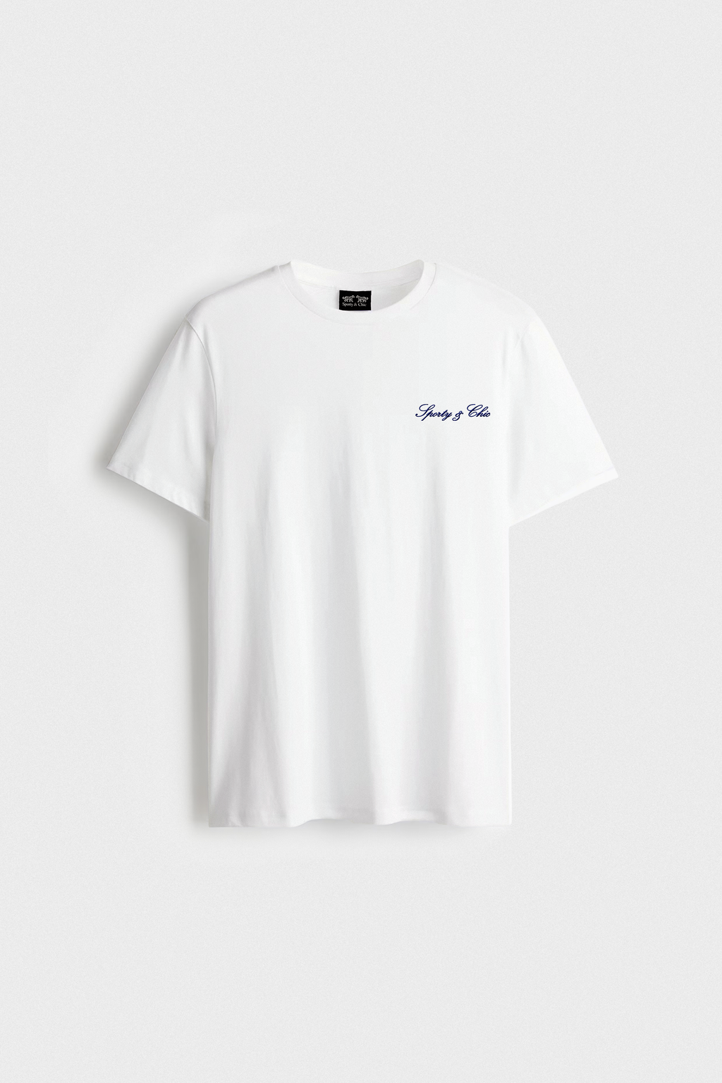 100% cotton medium weight T-shirt - White