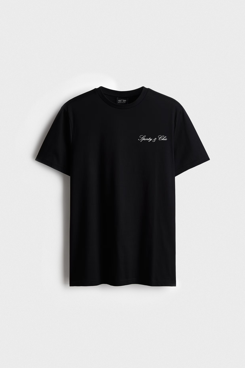 100% Cotton Medium Weight T-shirt - Black