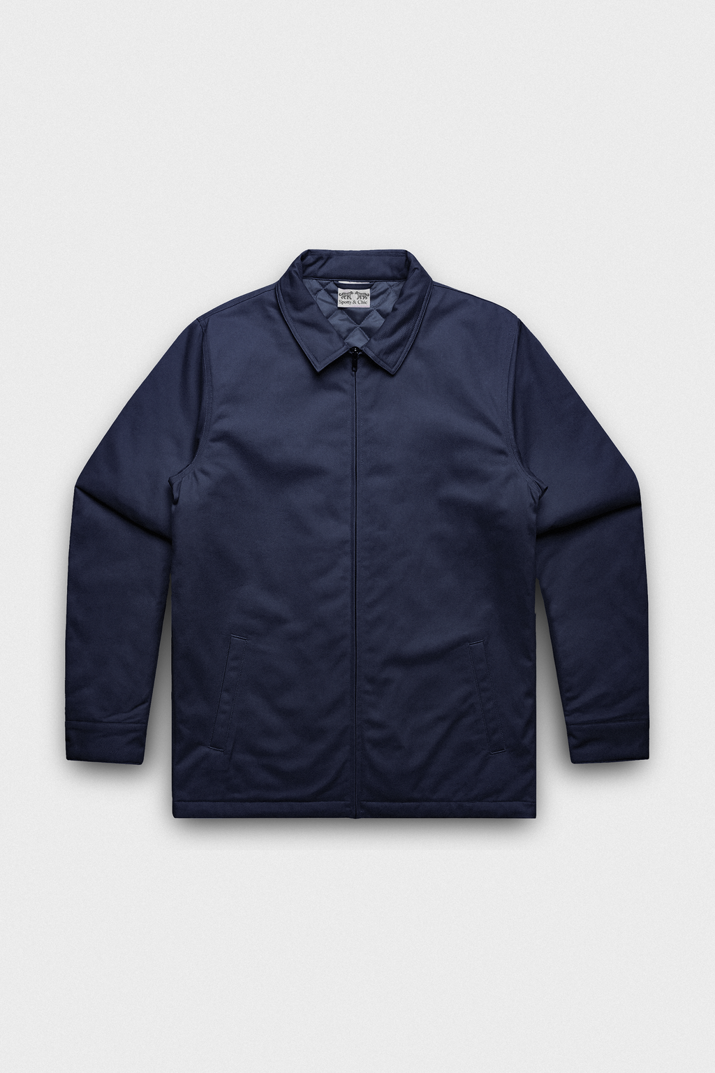 S&C Embroidered Logo jacket - Navy