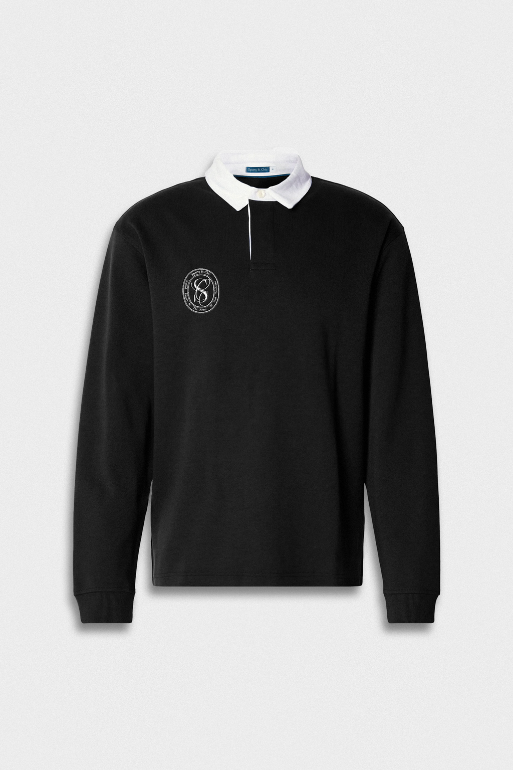 La Vita Lenta Rugby Polo - Black