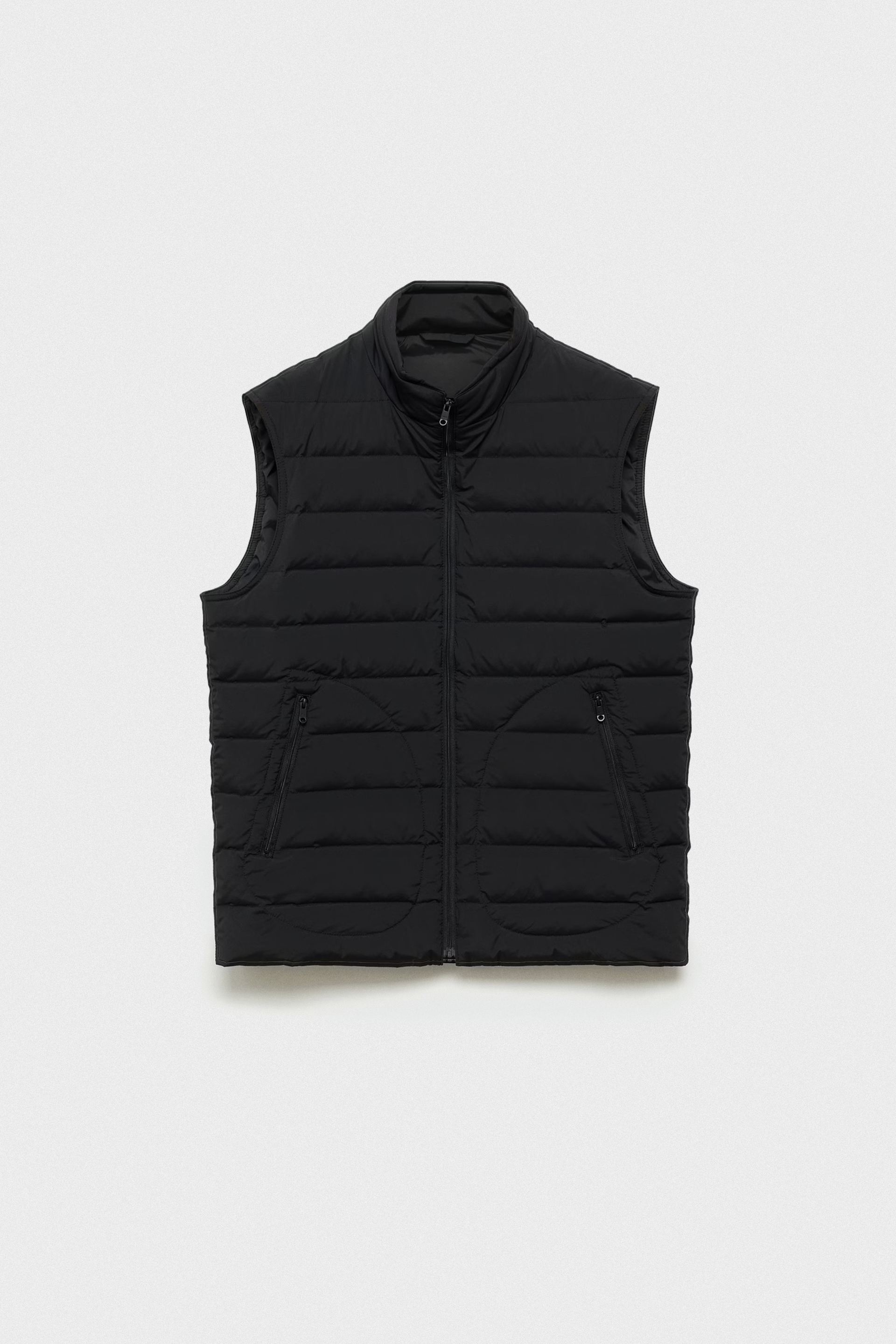 S&C Mens Puffer Vest - Black