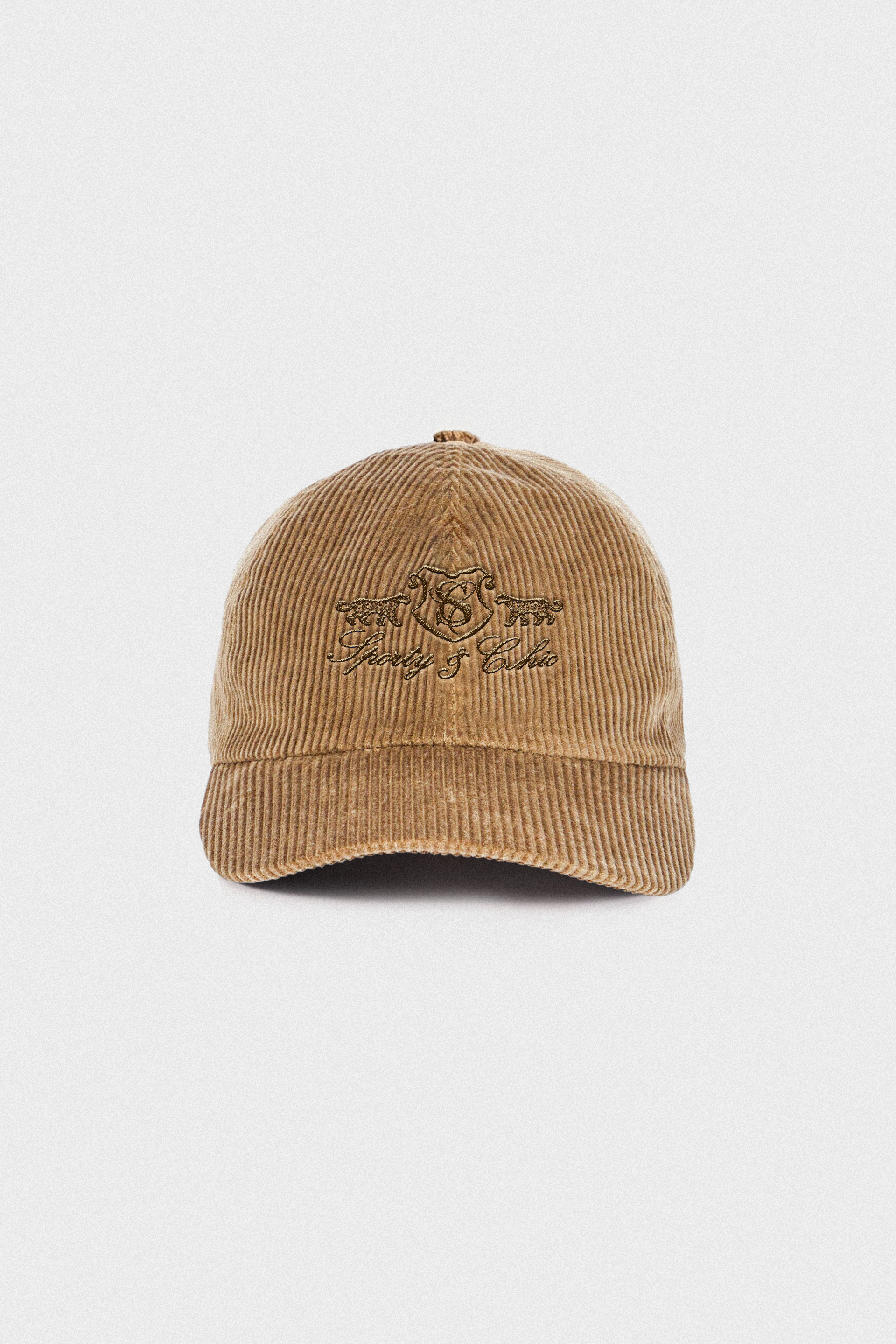 S&C Corduroy Cap - Khaki