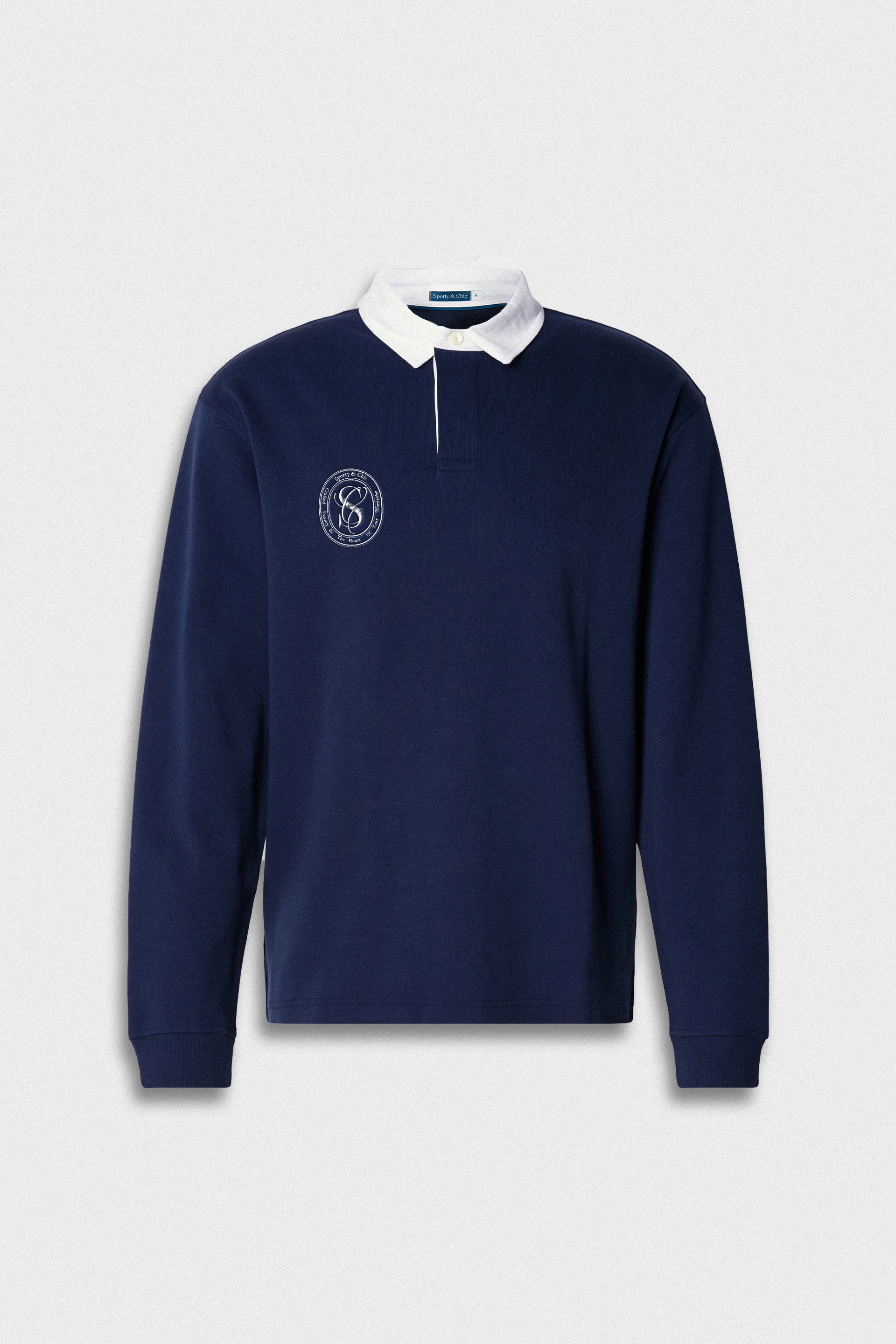 La Vita Lenta Rugby Polo - Dark Navy