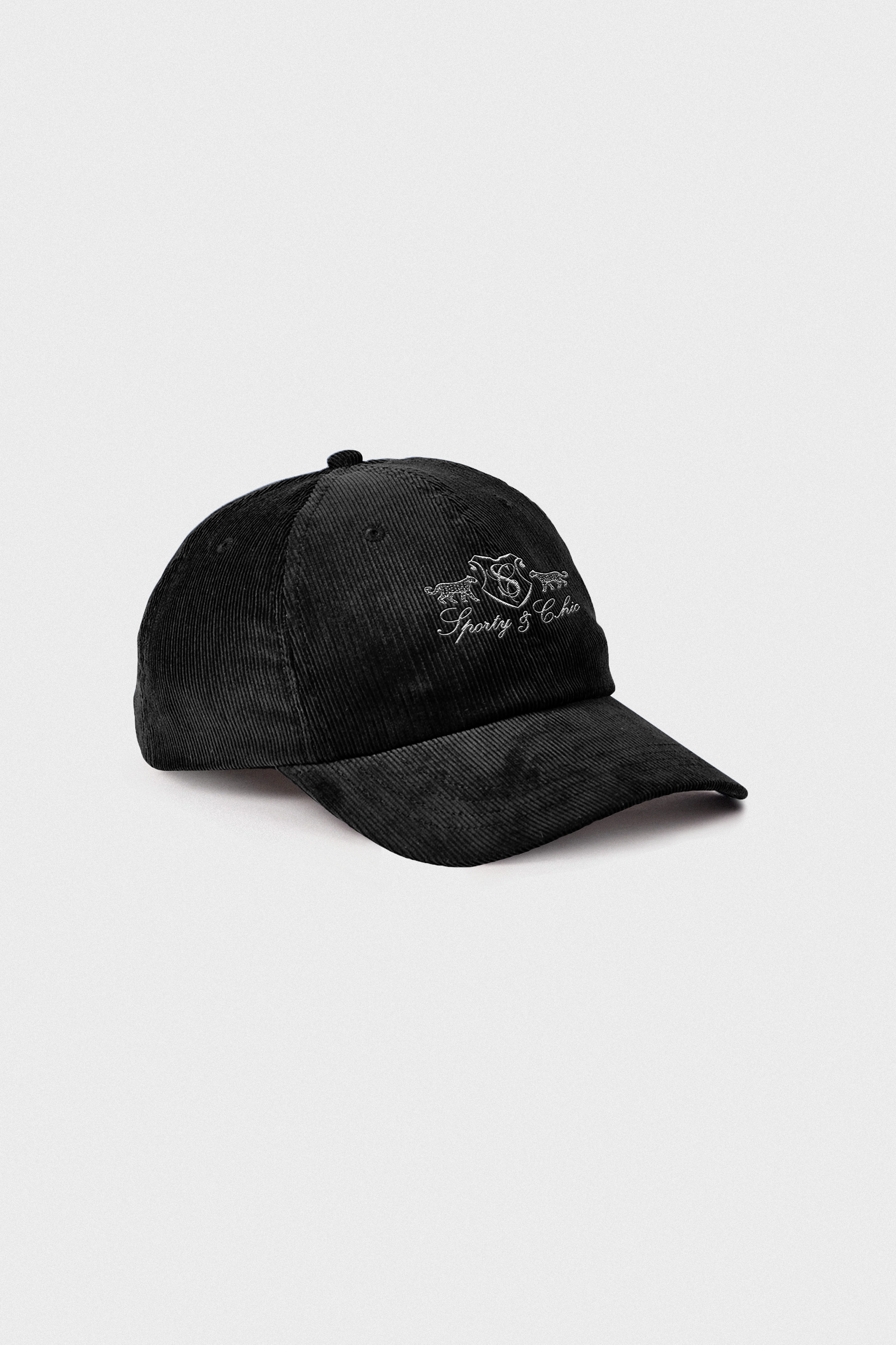 S&C Corduroy Cap - Black