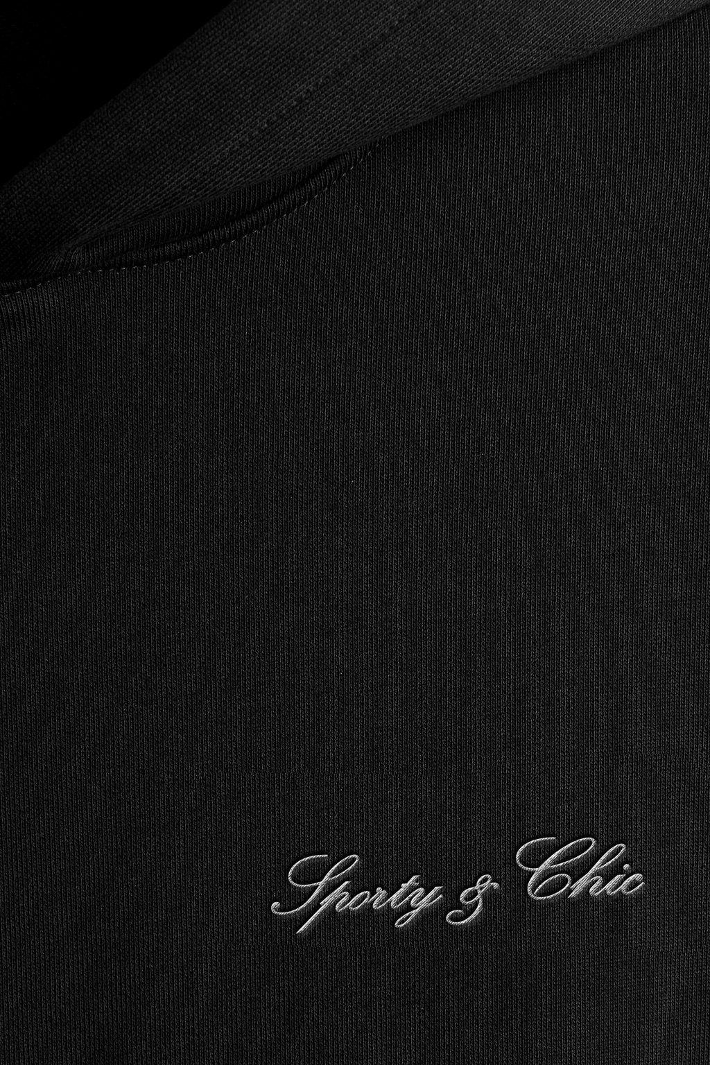 La Vita Lenta French Terry Hoodie - Black