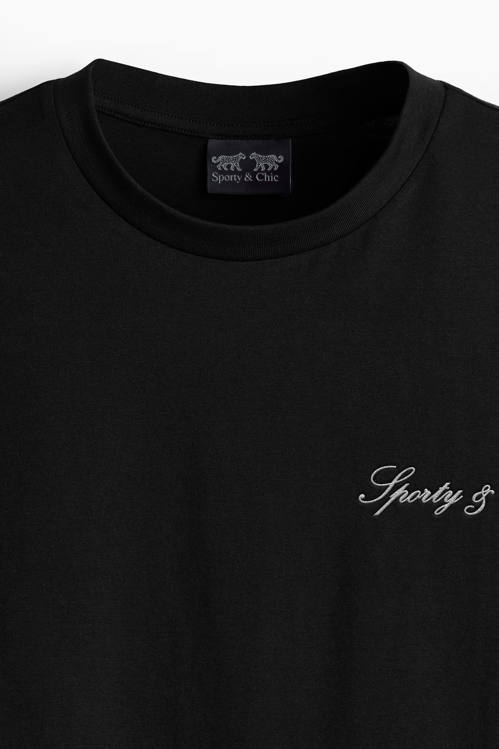 100% Cotton Medium Weight T-shirt - Black