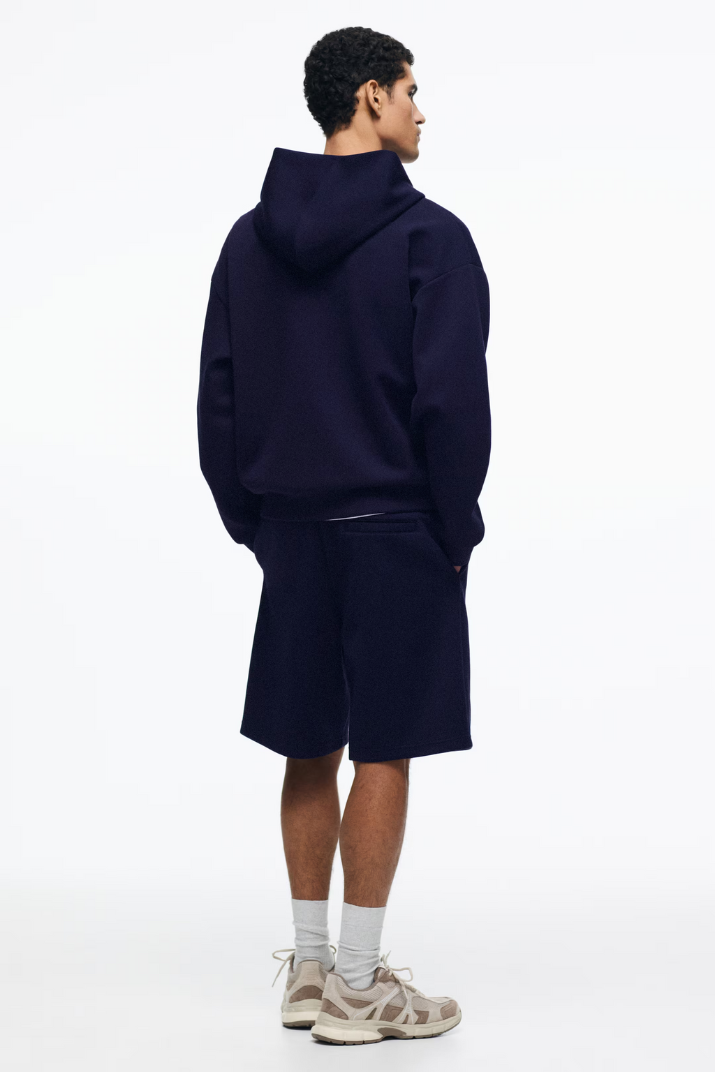 S&C 100% Cotton Mid-weight Short - Navy