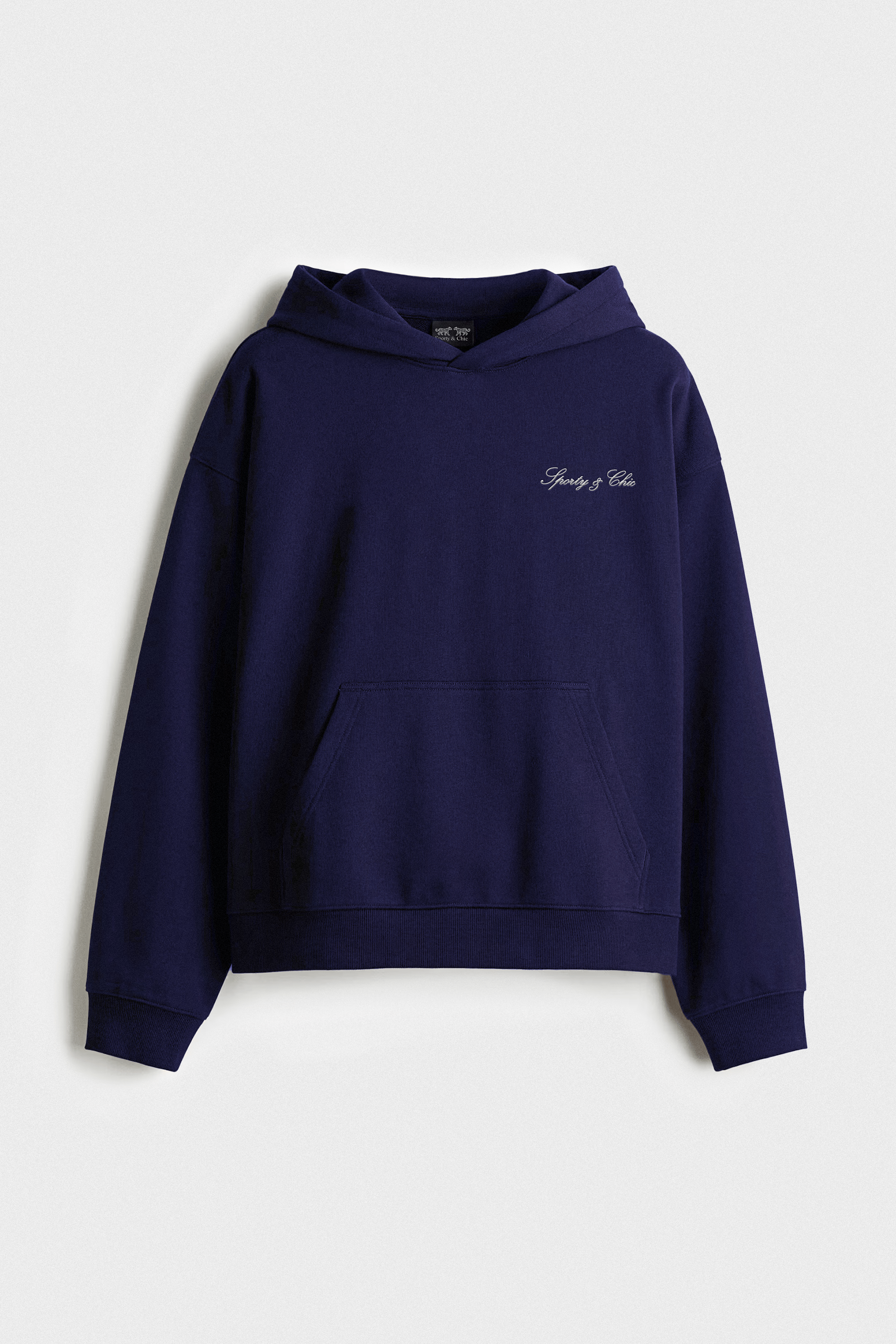 La Vita Lenta French Terry Hoodie - Navy