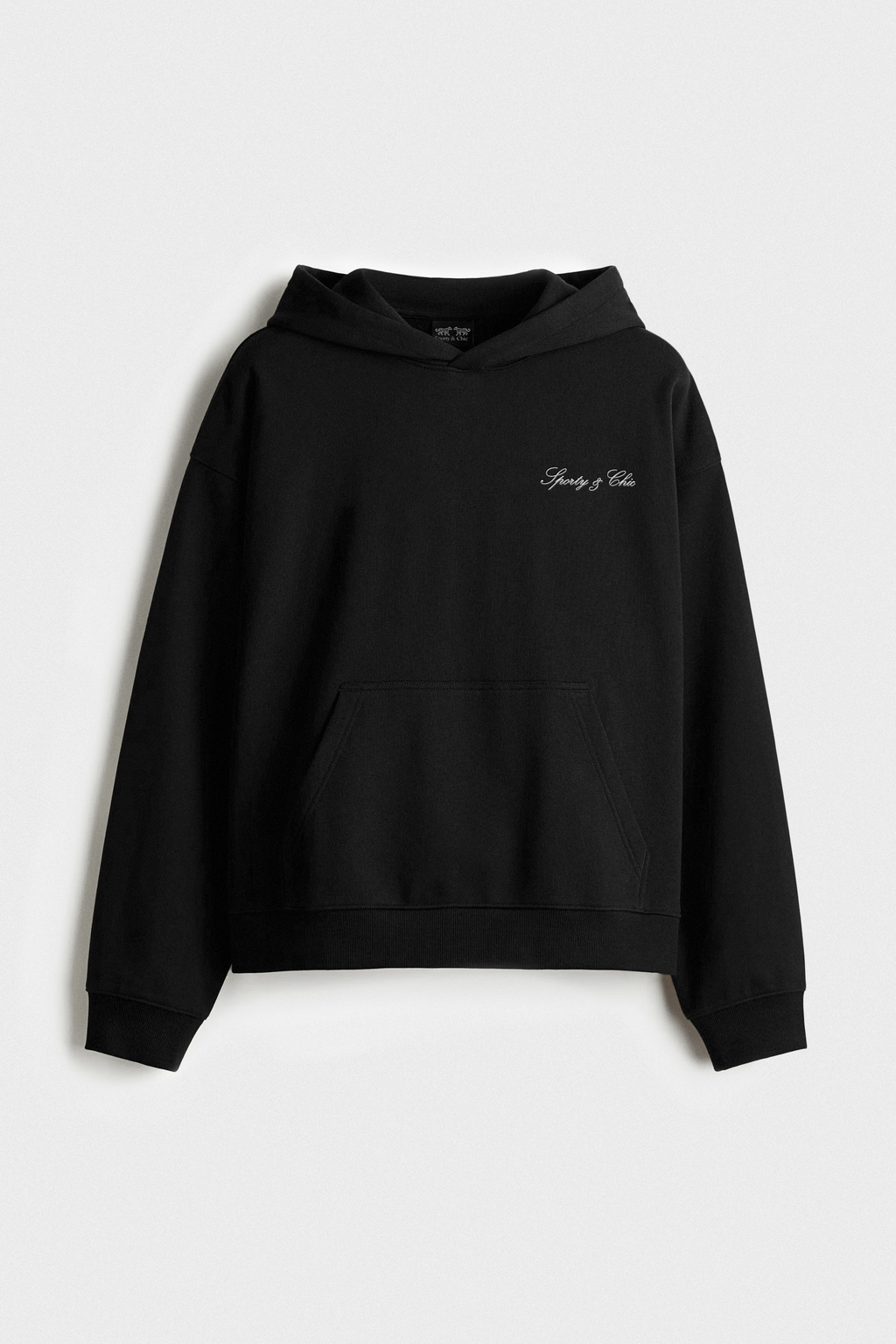 La Vita Lenta French Terry Hoodie - Black